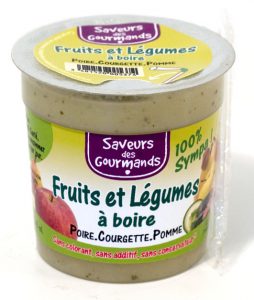 Le légume et le fruit frais sont à la base d