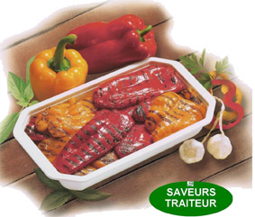 DENAN & ASSOCIÉS exporte par exemple une vaste gamme de légumes grillés, mais ausi des coulis de fruits des soupes et veloutés de légumes, des gâteaux aux fruits, etc